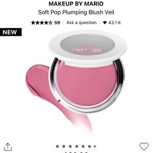 Makeup by Mario soft pop plumping cream blush - Perfectly Pink